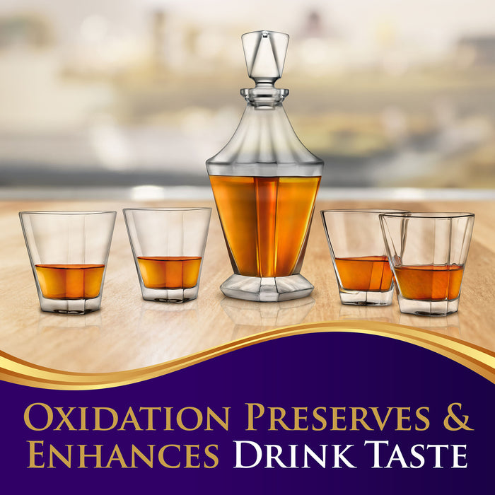 whiskey decanter set